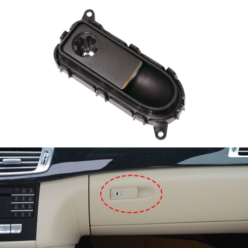 

For Mercedes-Benz W218 / CLS300 / 320 / 350 / 400 Car Glove Box Handle Switch 21868000913D90(Black Currant)