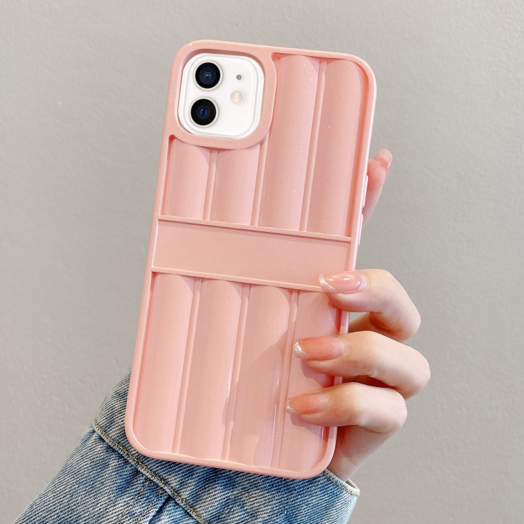 

For iPhone 11 Glitter Powder Door Frame TPU Phone Case(Dark Green)