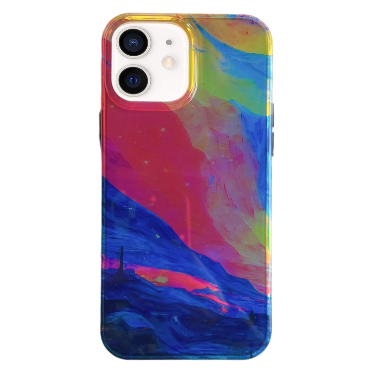 

For iPhone 11 Double-sided Film Laser Phone Case(Colorful)