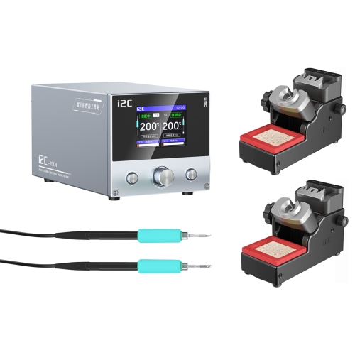 

i2C 3SCN Intelligent Double Welding Station with RS200 Base, Style:B Set(US Plug)