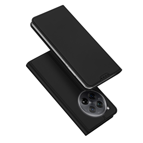 

For OnePlus 12 DUX DUCIS Skin Pro Series Horizontal Flip Phone Leather Case(Black)