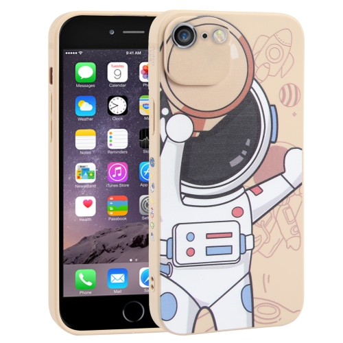 

For iPhone 6s / 6 Spaceman Binoculars Phone Case(Beige)