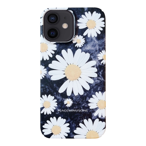 

For iPhone 11 Frosted Daisy Film Phone Case(White Flower)