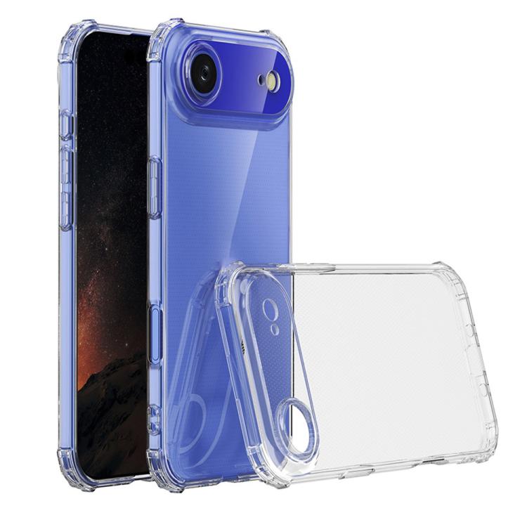 

For iPhone 17 Air Four-Corner Shockproof Clear TPU Phone Case(Transparent)