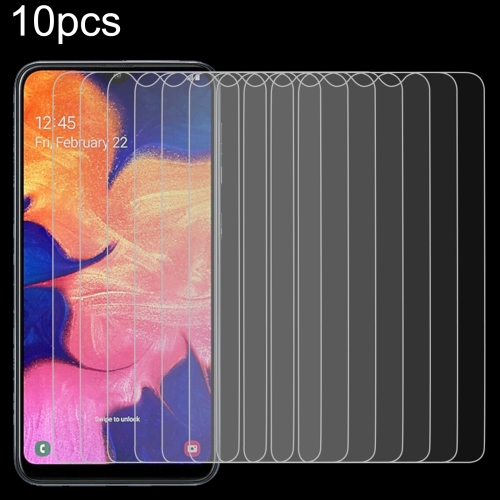 

For Samsung Galaxy A10 / M10 10pcs 0.26mm 9H 2.5D High Aluminum Tempered Glass Film