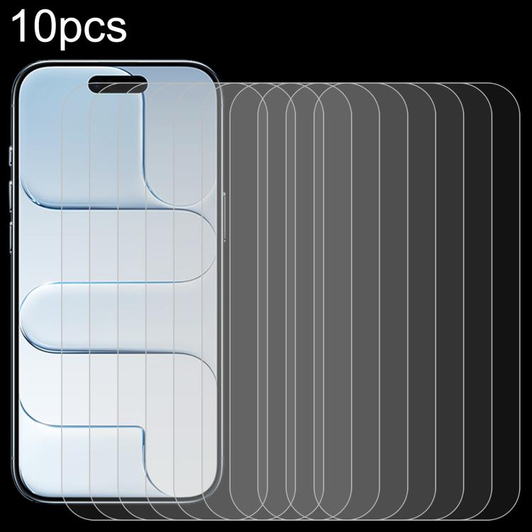 

For iPhone Air 10pcs 0.26mm 9H 2.5D High Aluminum Tempered Glass Film