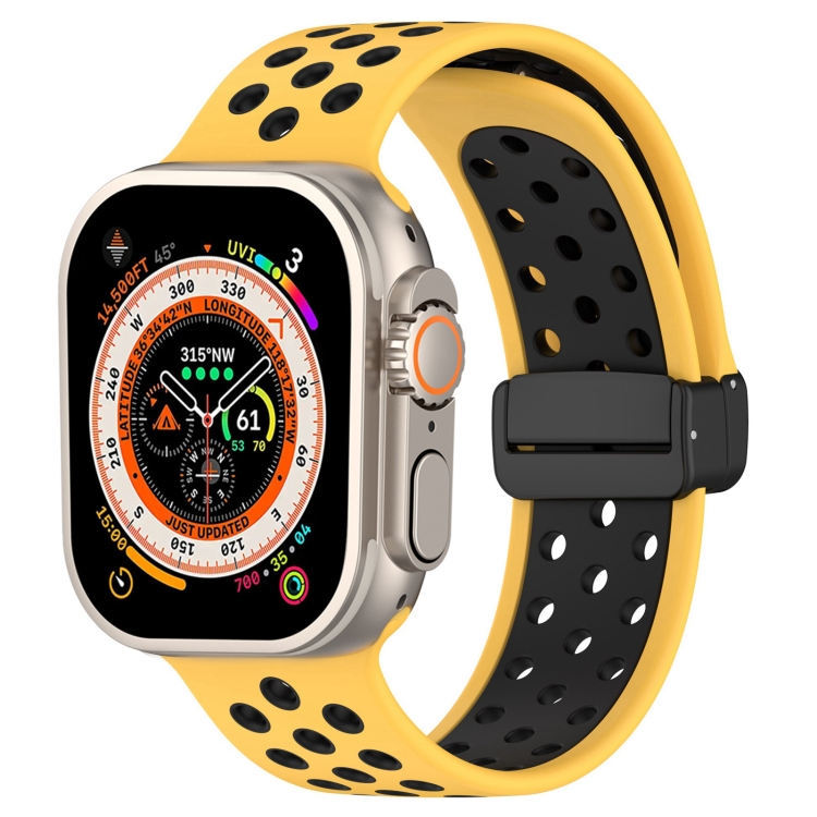 Apple Watch Ultra Yellow Band Apple Watch Ultra 974Bands Ocean - Main Image