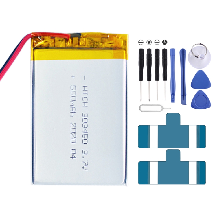 

2pcs Universal Battery Replacement, Model:303450