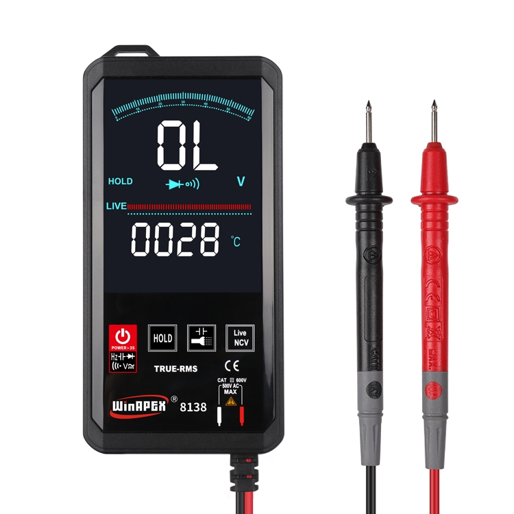 

WinAPEX Smart Touch Screen Digital Multimeter, Model:8138