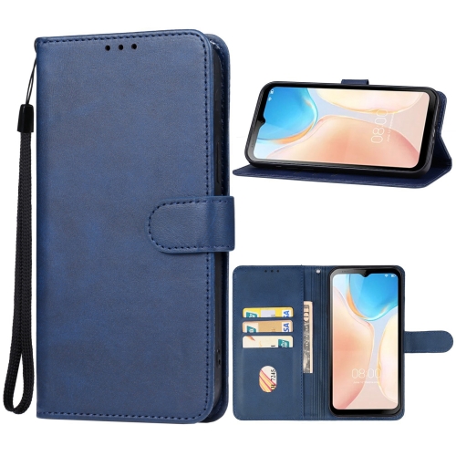 

For DOOGEE V30 Pro Leather Phone Case(Blue)