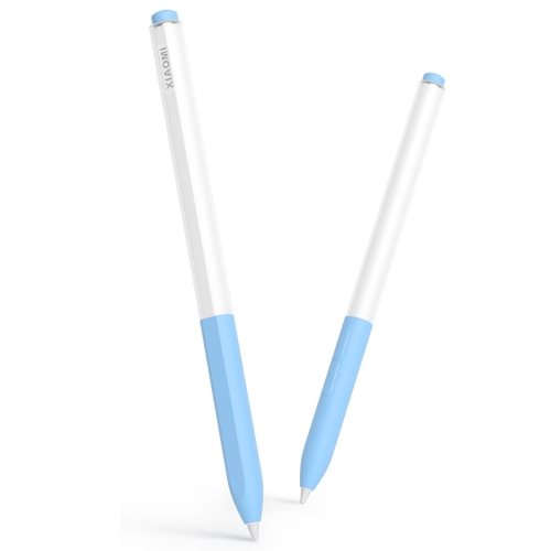 

For Xiaomi Stylus Pen 2 Jelly Style Translucent Silicone Protective Pen Case(Blue)