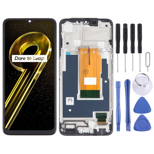 

For Realme 9i 5G OEM LCD Screen Digitizer Full Assembly with Frame