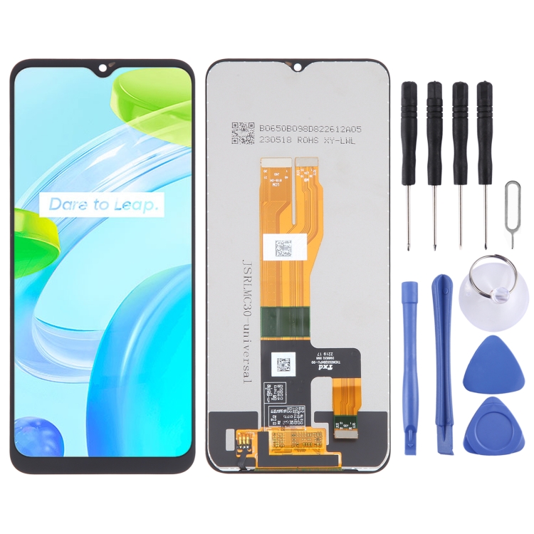 

For Realme C30 OEM LCD Screen With Digitizer Full Assembly