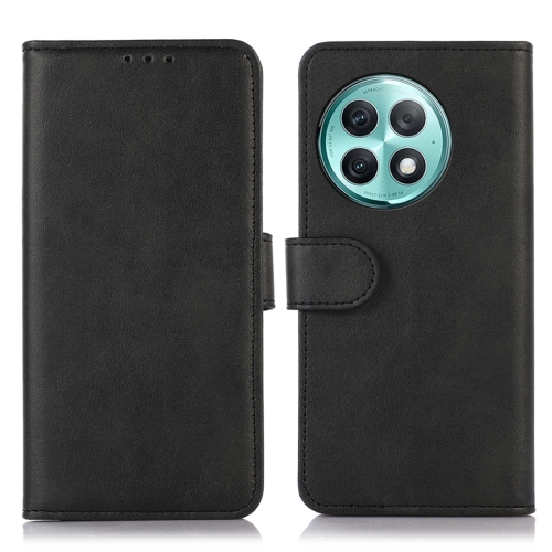 

For OnePlus Ace 2 Pro Cow Texture Leather Phone Case(Black)