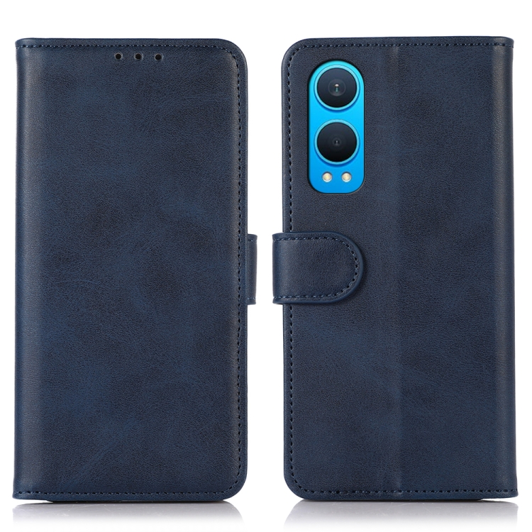 

For OnePlus Nord CE4 Lite Cow Texture Leather Phone Case(Blue)