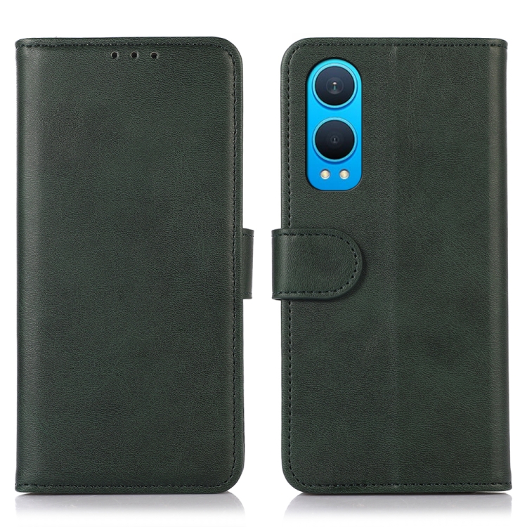 

For OnePlus Nord CE4 Lite Cow Texture Leather Phone Case(Green)