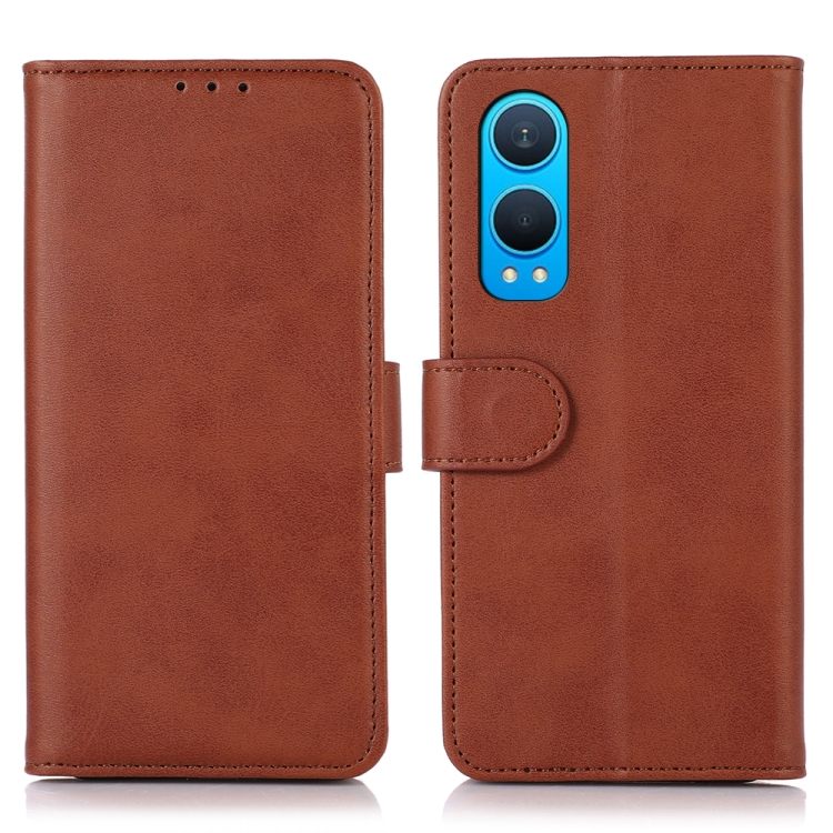 

For OnePlus Nord CE4 Lite Cow Texture Leather Phone Case(Brown)