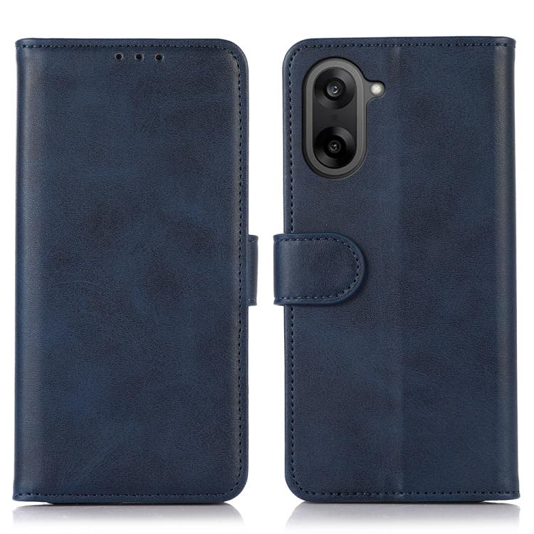 

For OnePlus Nord CE5 / Ace 5 Racing Cow Texture Leather Phone Case(Blue)