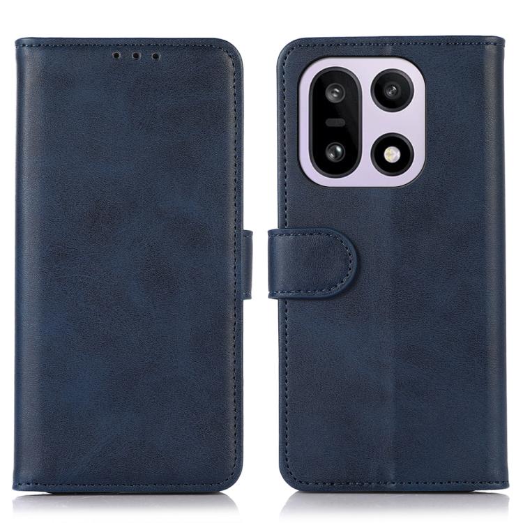 

For OnePlus 15 Cow Texture Leather Phone Case(Blue)