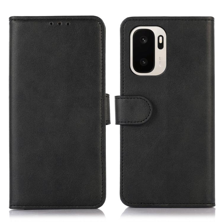 

For OnePlus Ace 6 Ultra Cow Texture Leather Phone Case(Black)