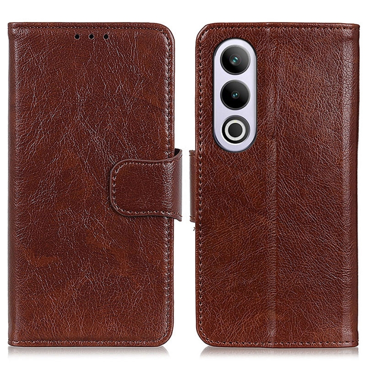 

For OnePlus Nord 4E Global Nappa Texture Leather Phone Case(Brown)