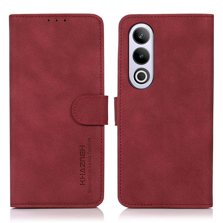 

For OnePlus Nord 4E Global KHAZNEH Matte Texture Leather Phone Case(Red)