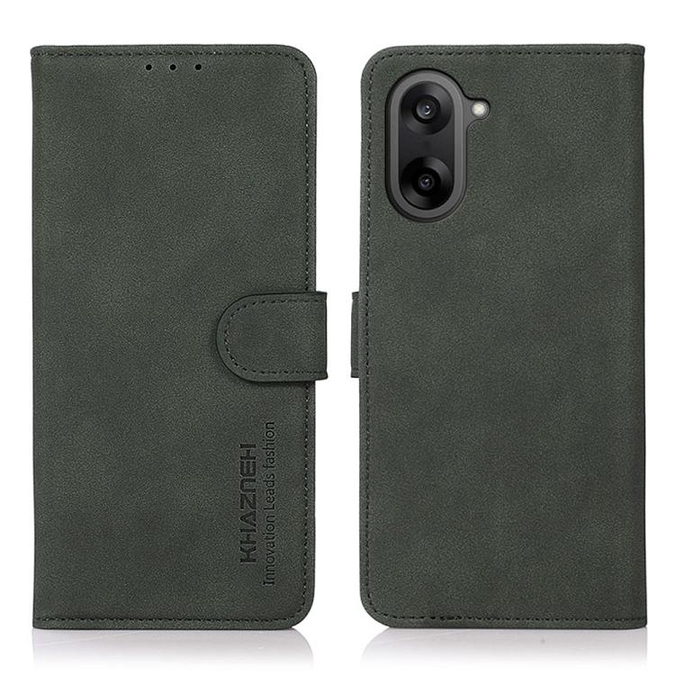 

For OnePlus Nord CE5 KHAZNEH Matte Texture Leather Phone Case(Green)