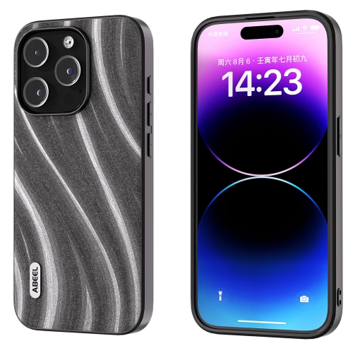 

For iPhone 15 ABEEL Galactic Pattern Protective Phone Case(Grey)