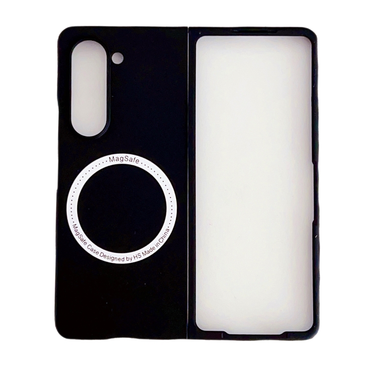 

For Samsung Galaxy Z Fold6 Skin Feel Magsafe Magnetic Shockproof PC Phone Case(Black)