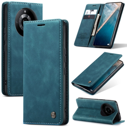 

For Realme 11 Pro／Realme 11 Pro+ CaseMe 013 Multifunctional Horizontal Flip Leather Phone Case(Blue)