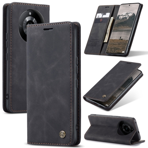 

For Realme 11 Pro／Realme 11 Pro+ CaseMe 013 Multifunctional Horizontal Flip Leather Phone Case(Black)