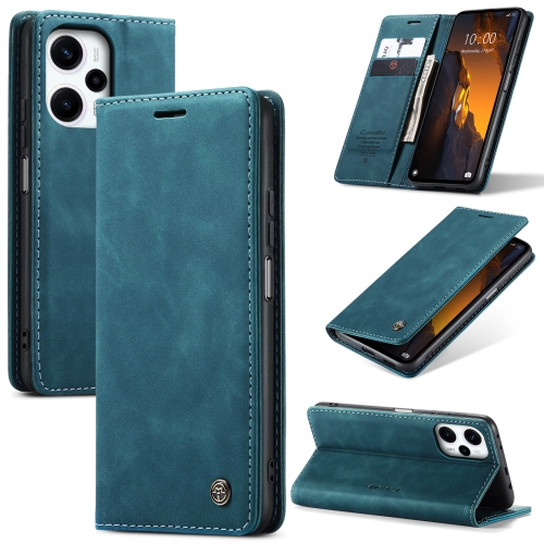 

For Xiaomi Poco F5 5G/Redmi Note 12 Turbo 5G CaseMe 013 Multifunctional Horizontal Flip Leather Phone Case(Blue)