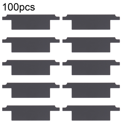 For iPhone XS 100set Battery Black Adhesive Strip Sticker бумага для мини принтера xiaomi seabird bluetooth sticker printer green p1 12a