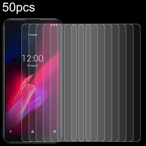 

For T-Mobile REVVL V 4G 50pcs 0.26mm 9H 2.5D Tempered Glass Film