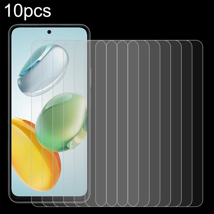 

For Honor Play 70 Plus 10pcs 0.26mm 9H 2.5D Tempered Glass Film