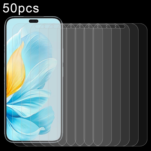 

For Honor 200 Lite 50pcs 0.26mm 9H 2.5D Tempered Glass Film