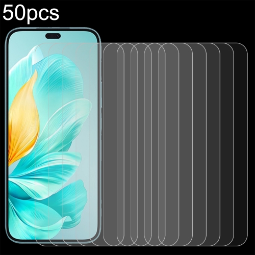 

For Honor 200 50pcs 0.26mm 9H 2.5D Tempered Glass Film