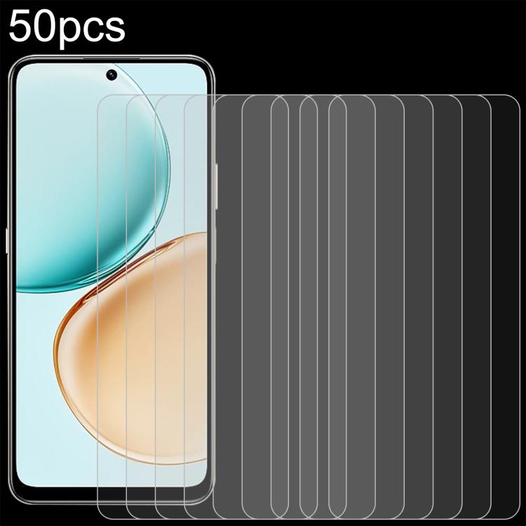 

For Honor X7d 4G 50pcs 0.26mm 9H 2.5D Tempered Glass Film