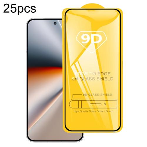 

For Honor GT Pro 25pcs 9D Full Glue Screen Tempered Glass Film