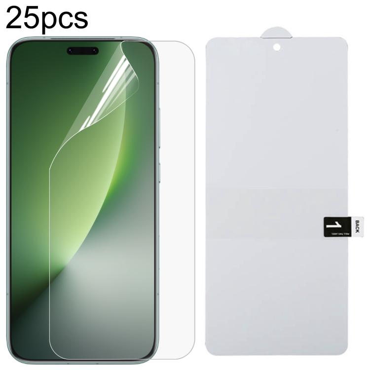 

For Honor Magic8 Pro 25pcs Full Screen Protector Explosion-proof Hydrogel Film