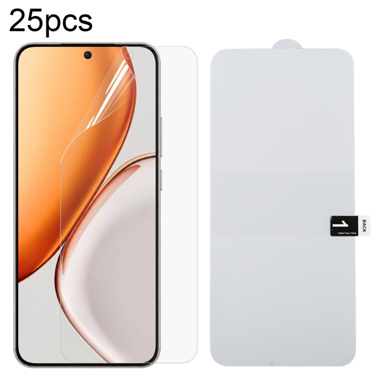 

For Honor X80 Pro Max 5G 25pcs Full Screen Protector Explosion-proof Hydrogel Film