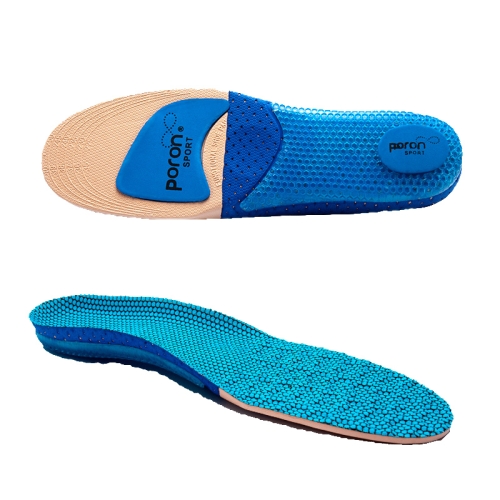 

Men Shock Absorbing Sweat Absorbing Breathable Sports Insoles, Size:37-38
