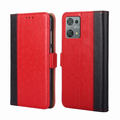 

For Blackview Oscal C30 Ostrich Texture Horizontal Flip Leather Phone Case(Red)