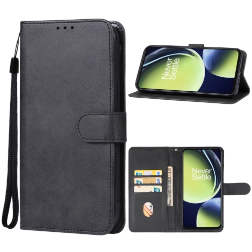 

For OnePlus Nord CE3 Leather Phone Case(Black)