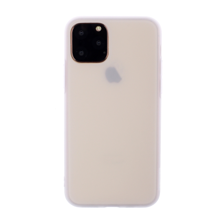 

For iPhone 15 Pro Shockproof Frosted TPU Phone Case(Transparent White)