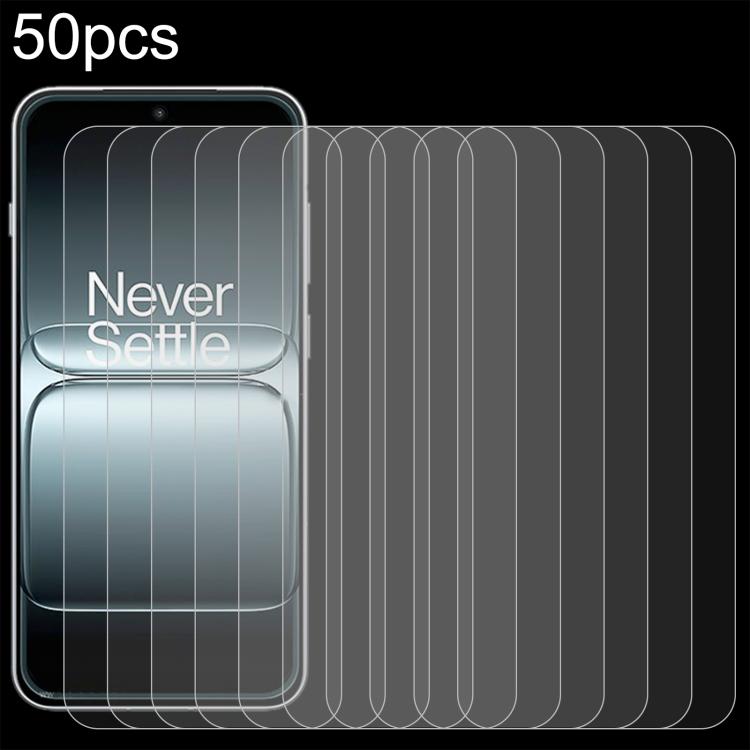 

For OnePlus 13s 50pcs 0.26mm 9H 2.5D Tempered Glass Film