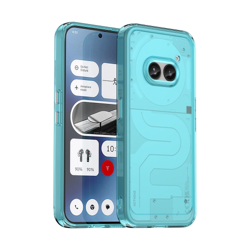 

For Nothing Phone 2a Candy Series TPU Phone Case(Transparent Blue)