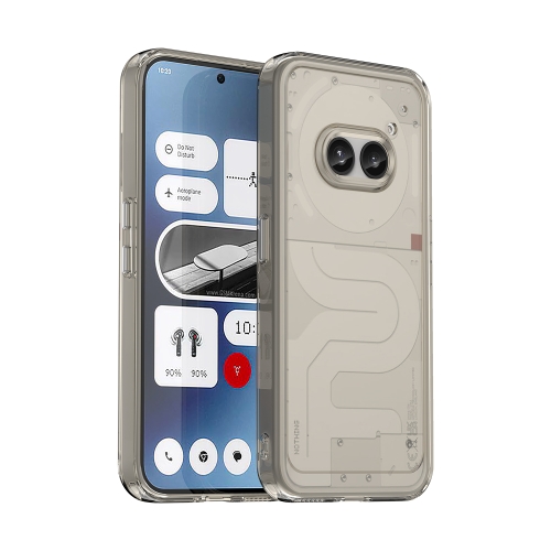 

For Nothing Phone 2a Candy Series TPU Phone Case(Transparent Grey)