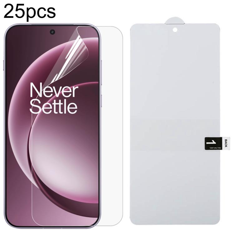 

For OnePlus 15 25pcs Full Screen Protector Explosion-proof Hydrogel Film
