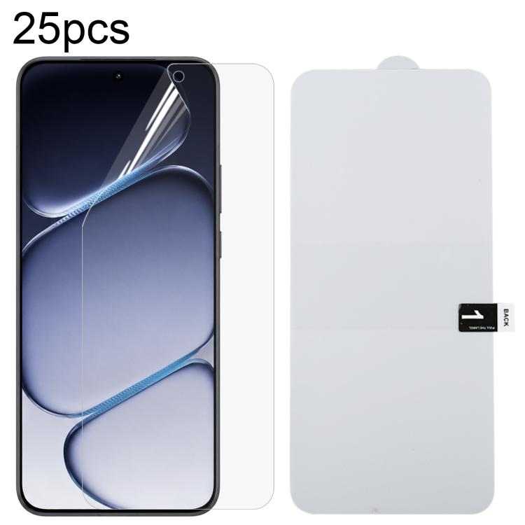 

For OnePlus Turbo 6X Pro 5G 25pcs Full Screen Protector Explosion-proof Hydrogel Film
